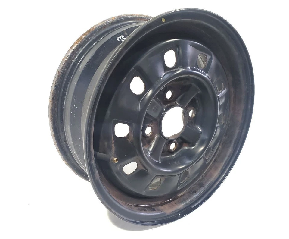 1989 1990 1991 1992 1993 Nissan 240SX S13 Hatch OEM Wheel 15x6 Steel - Image 2 of 4