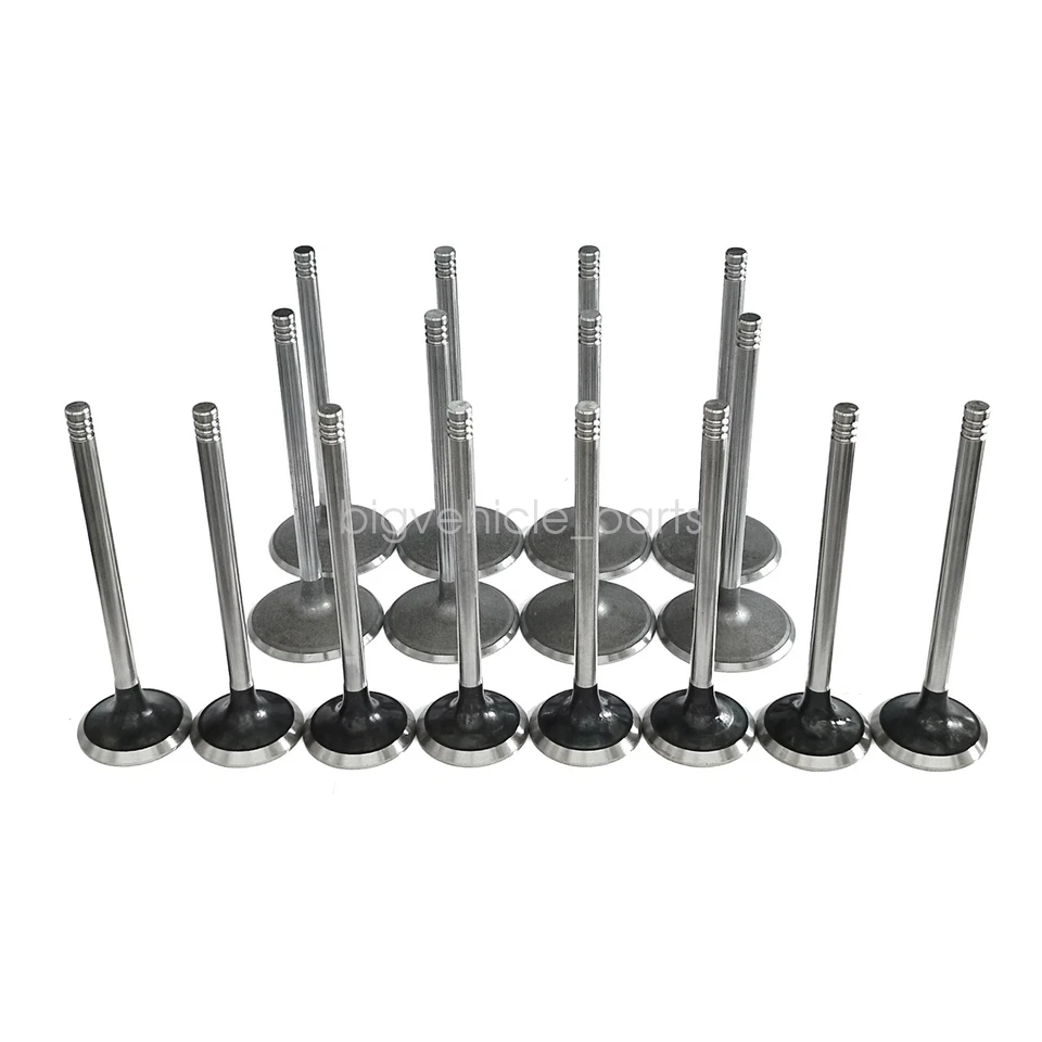 Intake Exhaust Valves Set For 5.7L V8 HEMI 09-16 Chrysler Dodge Ram Jeep Charger Foto 2 de 4