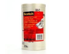 Scotch Filament Tape 897 Clear, 12 mm x 55 m Pack of 18 