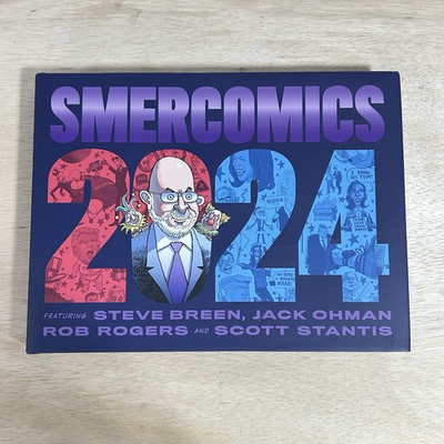 #ad #ad Smercomics 2024 Limited Edition Political Cartoon Anthology HB Breen Ohman RARE $54.98