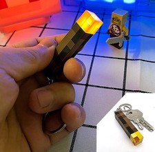 Minecraft Peripheral Flashlight Can Emit Light Mini Keychain