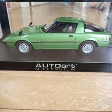 AUTOart Savanna RX-7 Green 1/18 Scale Diecast Model Car New
