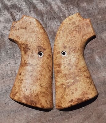 Custom Stabilized Box Elder Burl Ruger Bisley grips