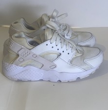 Nike Air Huarache Run GS 'White Pure Platinum' 654275-110 Youth Size 4Y New