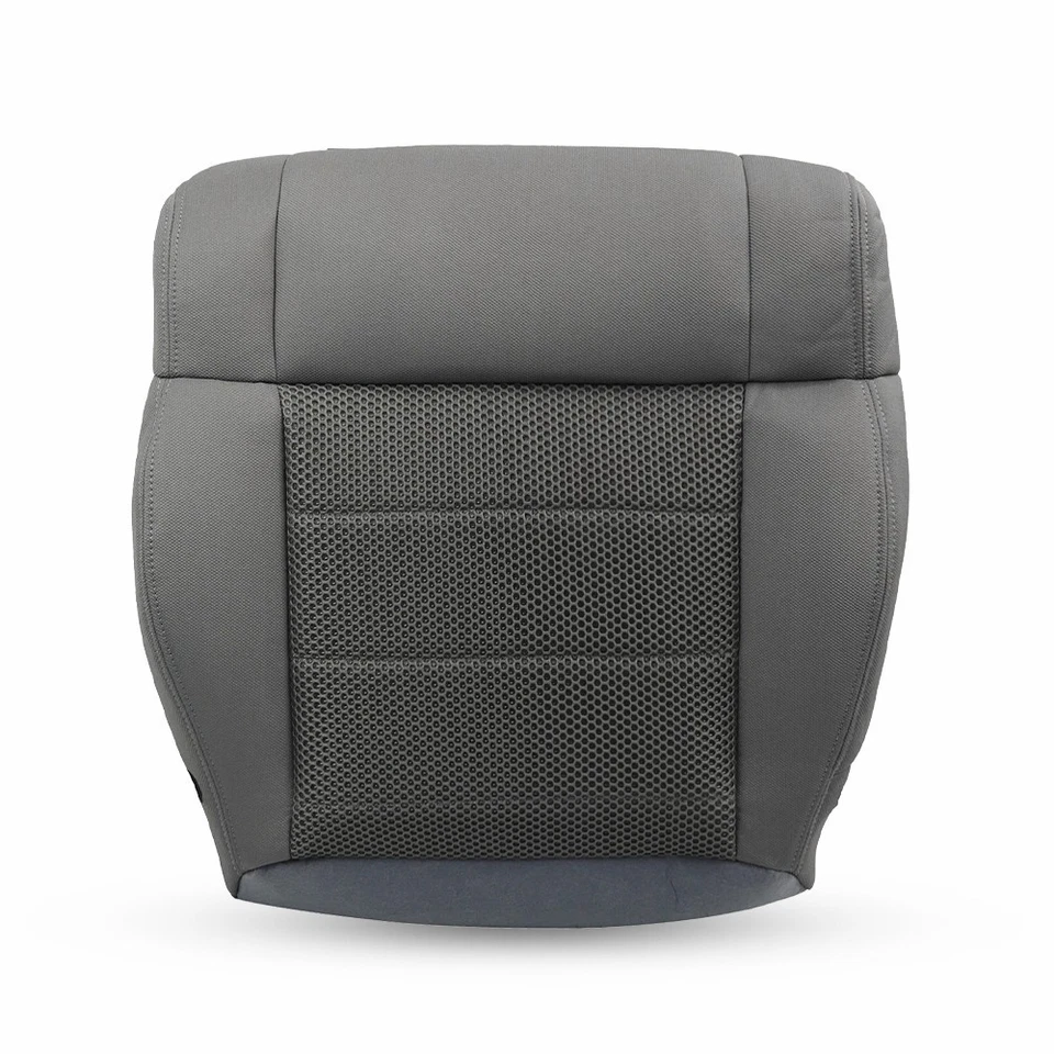 Cubierta de tela gris para asiento inferior del conductor para Jeep Wrangler 2007 2008 2009 2010 Foto 4 de 4