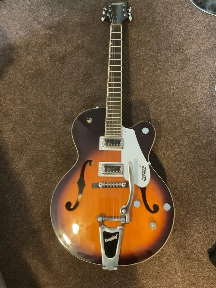 Gretsch G5120 Electromatic hollowbody 2011 in orange: #KS11073455, VG condition, photo 1 of 5