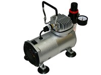 ÖLfreier MINI-KOMPRESSOR Airbrush Kompressor Leise 0-4 BAR