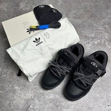 adidas Bad Bunny Forum 84 Low Core Black GW5021 US 9 Men UK 8.5