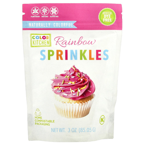 Rainbow Sprinkles, 3 oz (85.05 g)