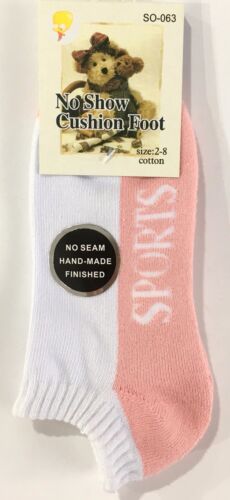NEW 5 Pairs Mens Womens Socks No Show Sport Socks Cotton Rich Size2-8 BULK - Bild 4 von 6