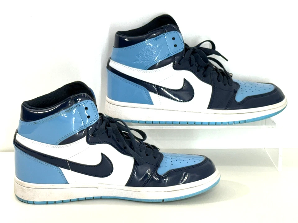 Talla 11 - Air Jordan 1 Retro OG Alto Azul Chill W Hombre Talla 9.5 Sin Caja Foto 3 de 4