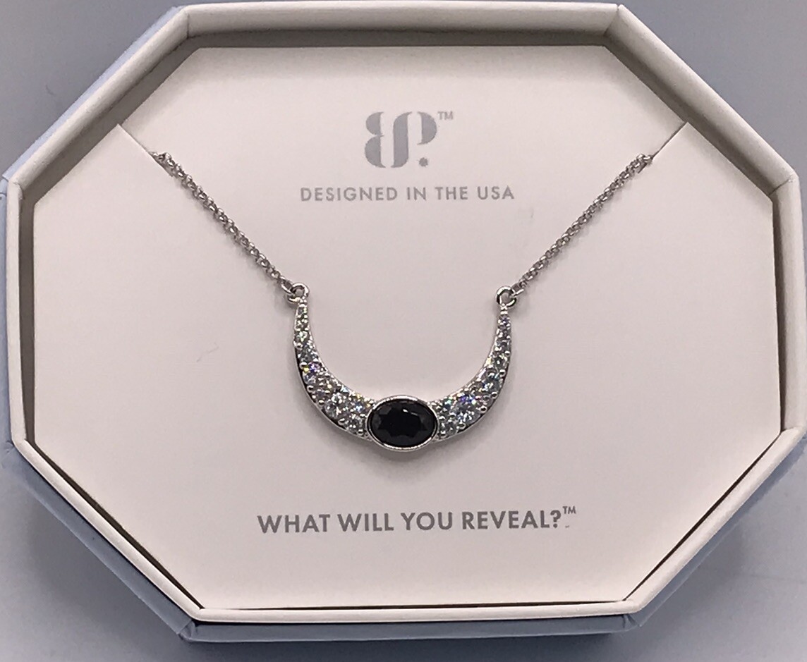Bomb Party She's Angelic Necklace Black Onyx RBP6585 | eBay