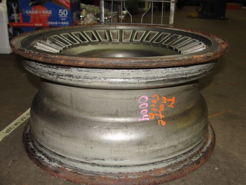 74 1974 Chevy Monte Carlo 15 x 7 JK STEEL WHEEL POVERTY TURBINE RIM #0004 - 第 8/12 張圖片