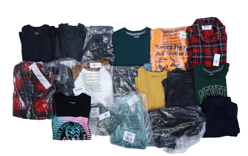 Old Navy Bulk Lot Of 18 Boys Size Small 6/7 Mixed Seasons Tops Bottoms Jackets
