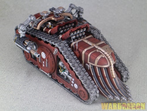 Warhammer The Horus Heresy WDS painted Mechanicum Karacnos Assault Tank a43 - Picture 8 of 8