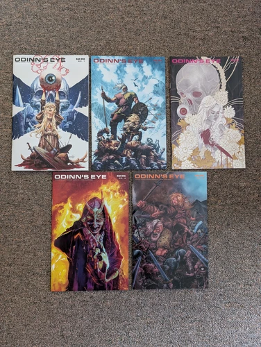 Odinn's Eye #1-5 (Bad Idea, 2021) Comic Book Lot Complete Set