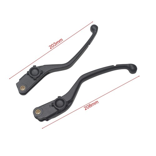 Black Left Right Hand Grip Brake & Clutch Levers For BMW R Nine T 2014 2015 2016 - Picture 2 of 11