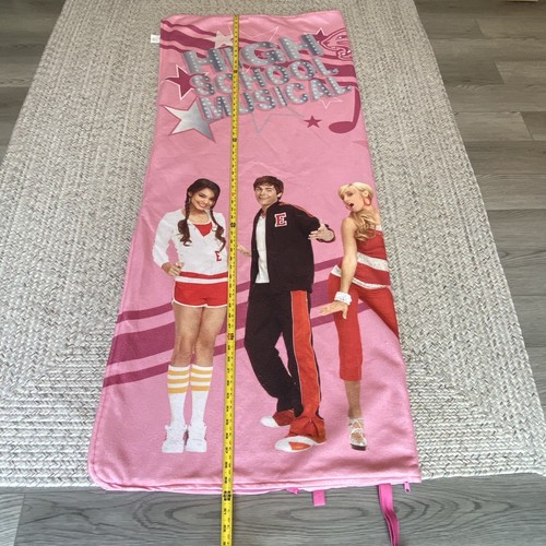 High School Musical Cast Rosa Fleece Schlafsack Zac Efron Decke mit Reißverschluss - Bild 10 von 14
