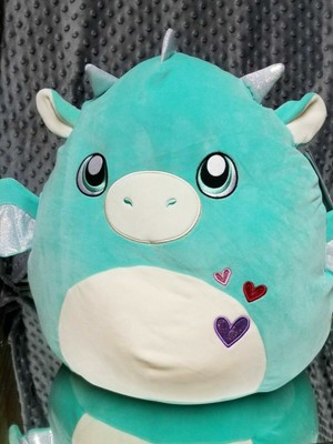 Squishmallow Kellytoy Miles The Valentine Dragon 16