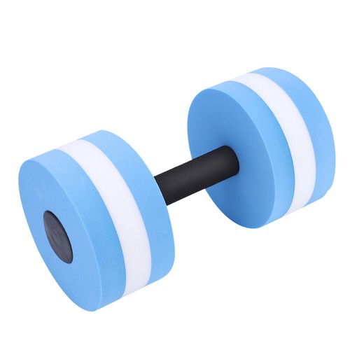 Fitness Dumbbell 1 Pair Foam Heavy Resistance Barbells Pool Barbell Float - Picture 3 of 11