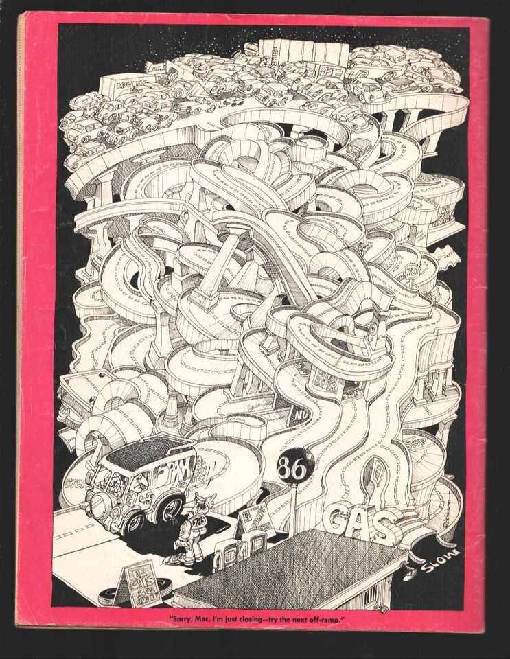 CARtoons #68 1972-Petersen-Race car & hot rod gags-jokes-comics-VG | eBay