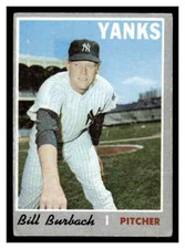 1970 Topps (low grade) #167 Bill Burbach