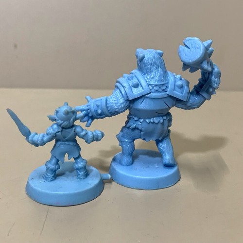 4pcs Warbear & Ice Gremlin Minis Heroquest Frozen Horror Board Game Toy TRPG DND - Picture 6 of 6
