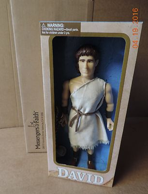 Messengers of Faith Talking David Doll New In Box.  