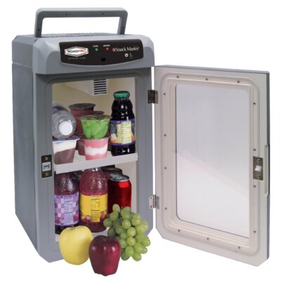 RoadPro RP5653SF 12-Volt Snackmaster Cooler/Warmer, Medium, Gray