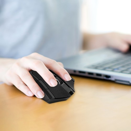 Upgraded 2.4ghz Wireless Game Mouse- 6-Button Usb Receiver Pro For Pc Notebook - Picture 25 of 31