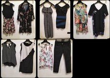 LOTTO STOCK 10 PEZZI D'ABBIGLIAMENTO DONNA RAGAZZA TAGLIA S/M