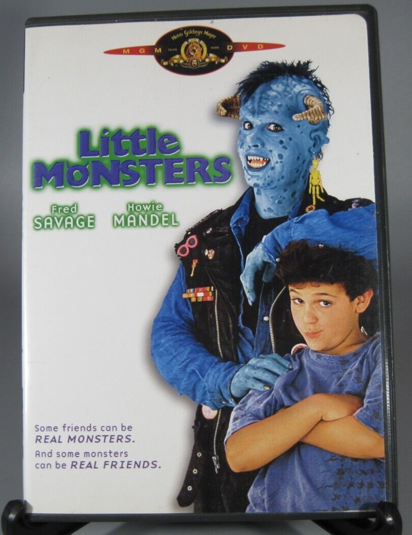 Little Monsters DVD Vintage 80s 1989 Comedy Monster Movie starring