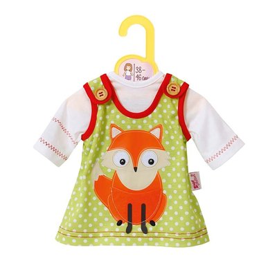 Zapf Creation 870129 Dolly Moda Kleid mit Fuchs, 38-46 cm   NEU OVP /