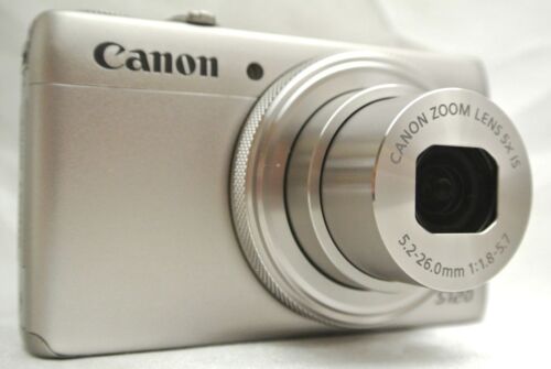 Canon Digital Camera PowerShot S120 (Silver) 1.8 Wide-Angle Lens 24mm  Optics | eBay