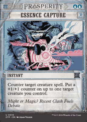 MTG OTJ Breaking News U Essence Capture #0010 NM