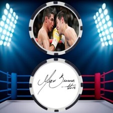 MARCO ANTONIO BARRERA - BOXING HALL OF FAME - POKER CHIP - ***SIGNED/AUTO***