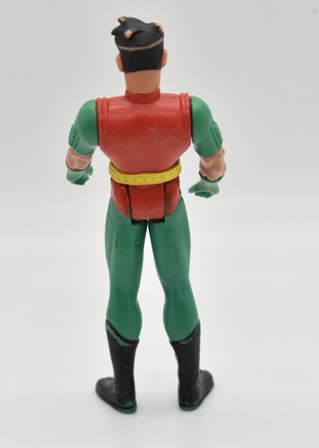 Batman The Animated Series 1 Robin W/ Turbo Glider 4.5" Figure Kenner 1992 - Picture 2 of 2