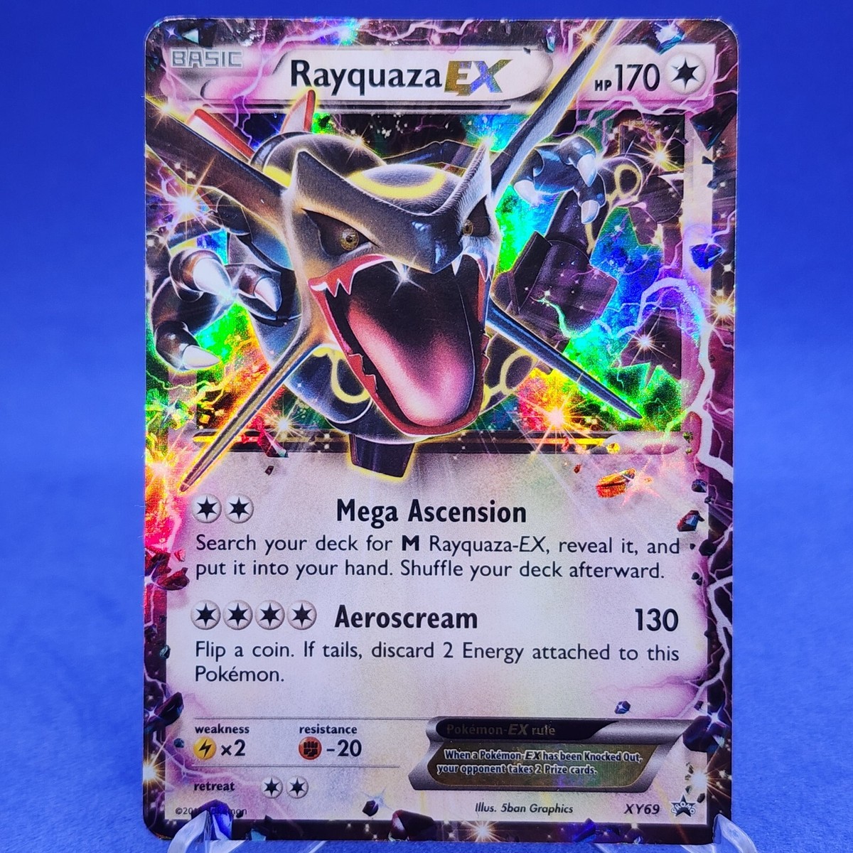 Shiny Rayquaza EX XY69 Black Star Promo | eBay Shiny Rayquaza EX XY69 Black Star Promo | eBay