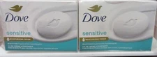 Dove Beauty Bar Sensitive 1/4 Moisturizing Cream Soap  3.75 oz, 16 Bars