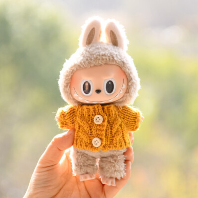 POPMART LABUBU The Monsters Plush Mini Cute Sweater Handmade
