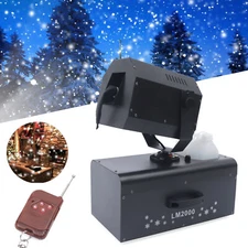 Snow Making Machine Snowflake Machine Stage Flake Effect Snow Maker+Remote 2000W