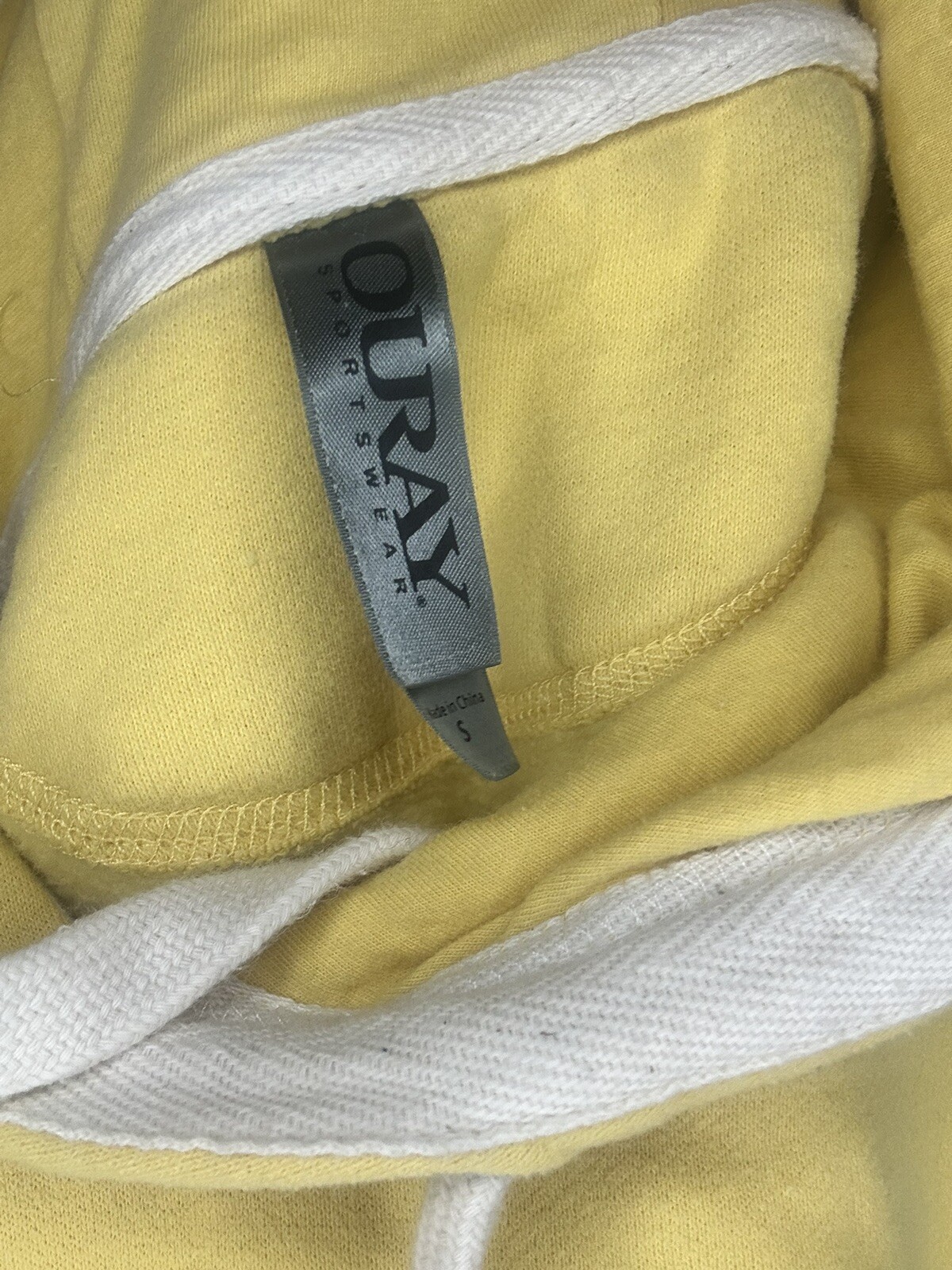 Coors Golden Banquet Beer Logo Hoodie Yellow Ouray Gem