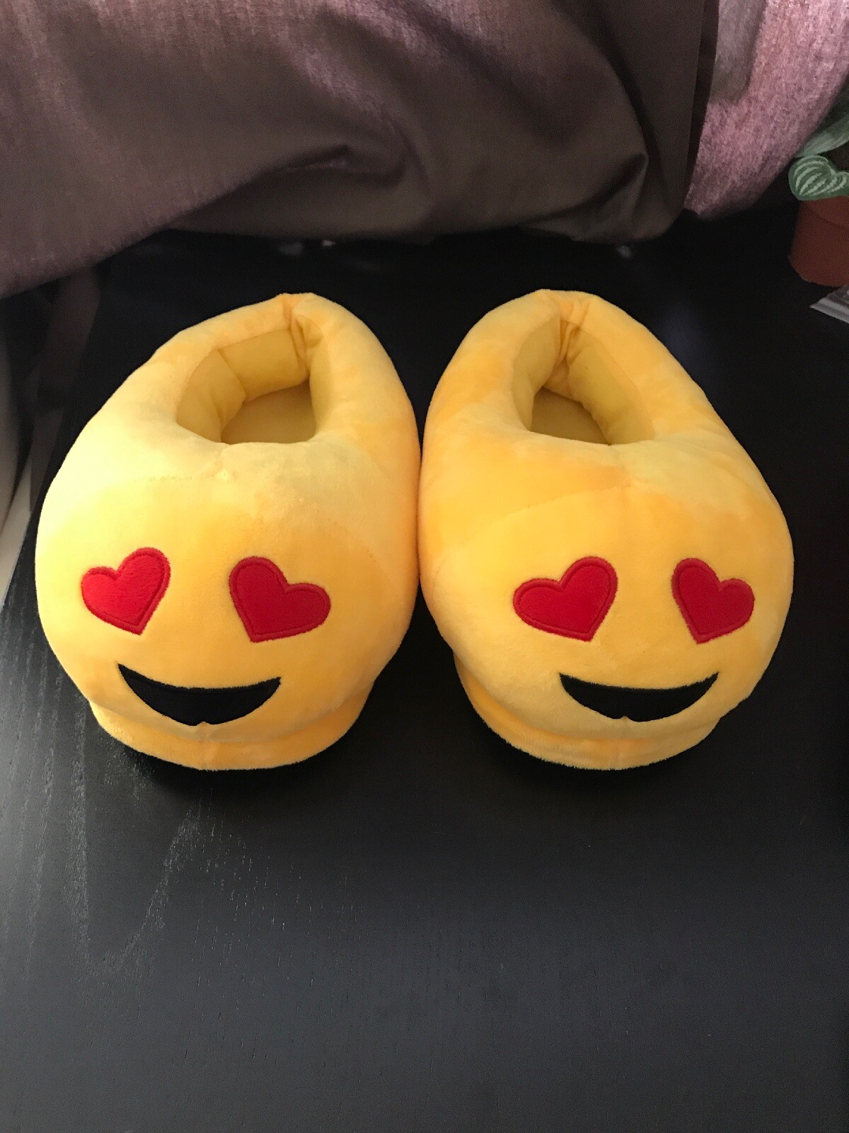 PANTOFOLA D’ORO My Emoji Heart Slippers