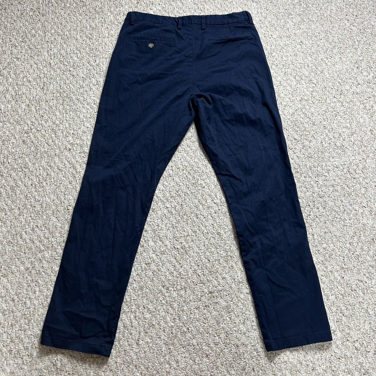 Old Navy Blue Slim Chino Pants Mens 31x30 Built In Flex W31 Old Navy Blue Slim Chino Pants Mens 31x30 Built In Flex W31