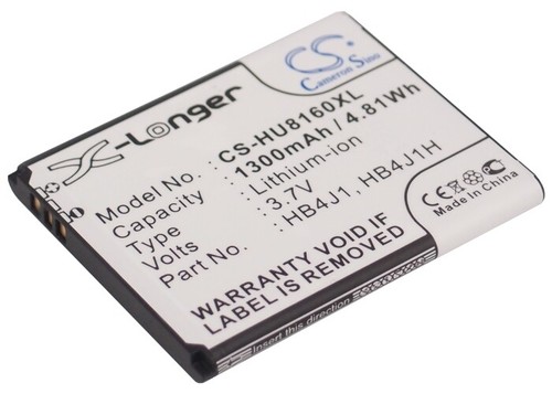 3.7V battery for Huawei U8180, T8300, IDEOS, V845, M835 Li-ion NEW - 第 1/5 張圖片