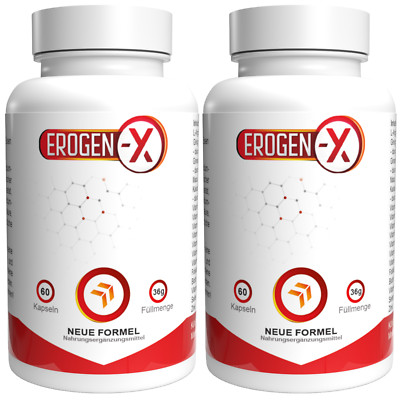 Erogen X - 120 Kapseln, 2er Pack