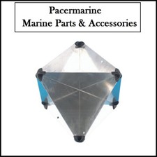 Folding Radar Reflector Alloy 215x215x300mm