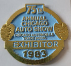 Lot of 7 Chicago Auto Show Exhibitor Pins — photo 6
