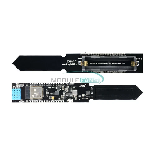 ESP32 WiFi&Bluetooth CP2104 DHT11 Temperature Humidity Sensor 18650 Battery Base