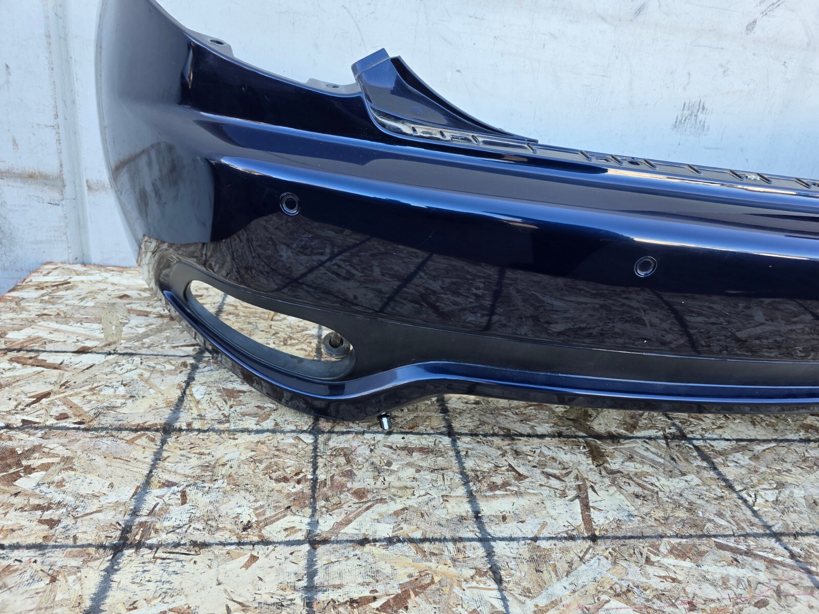 REAR BUMPER COVER ASSEMBLY W/PARK ASSIST 119k 08-19 MASERATI GRANTURISMO 4.7L